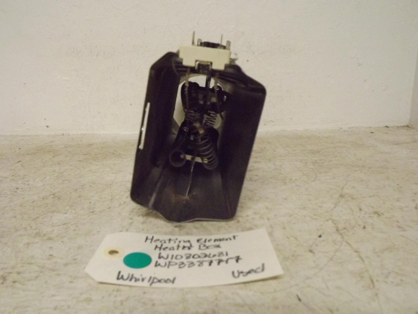 Whirlpool Dryer W1080268 WP3387747 Heating Element Heater Box Used Whirlpool Dryer W1080268 WP3387747 Heating Element Heater Box Used